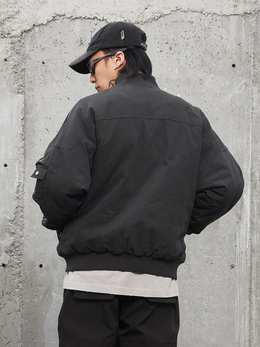 F2CE Multi Zipper Bomber Flight Jacket
