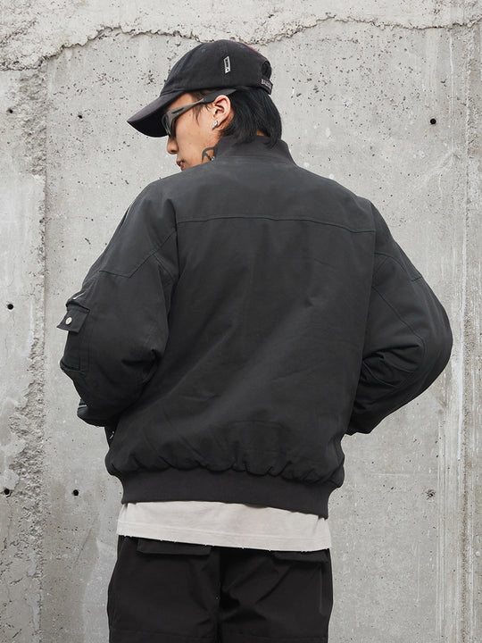 F2CE Multi Zipper Bomber Flight Jacket
