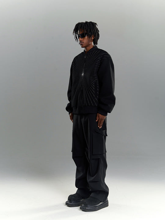 YADcrew Radiation Baseball Jacket