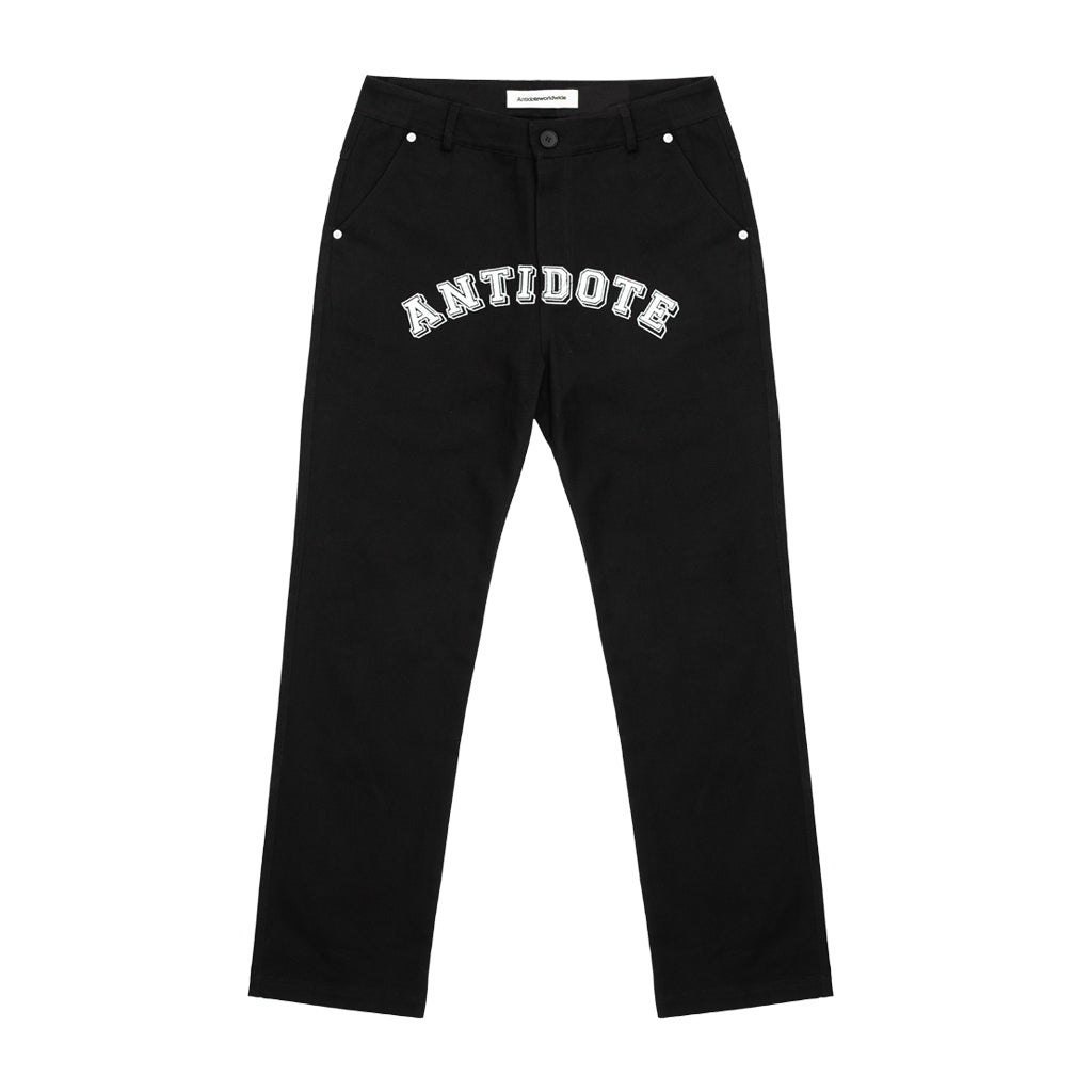 ANTIDOTE Embroidered LOGO Trousers | Face 3 Face