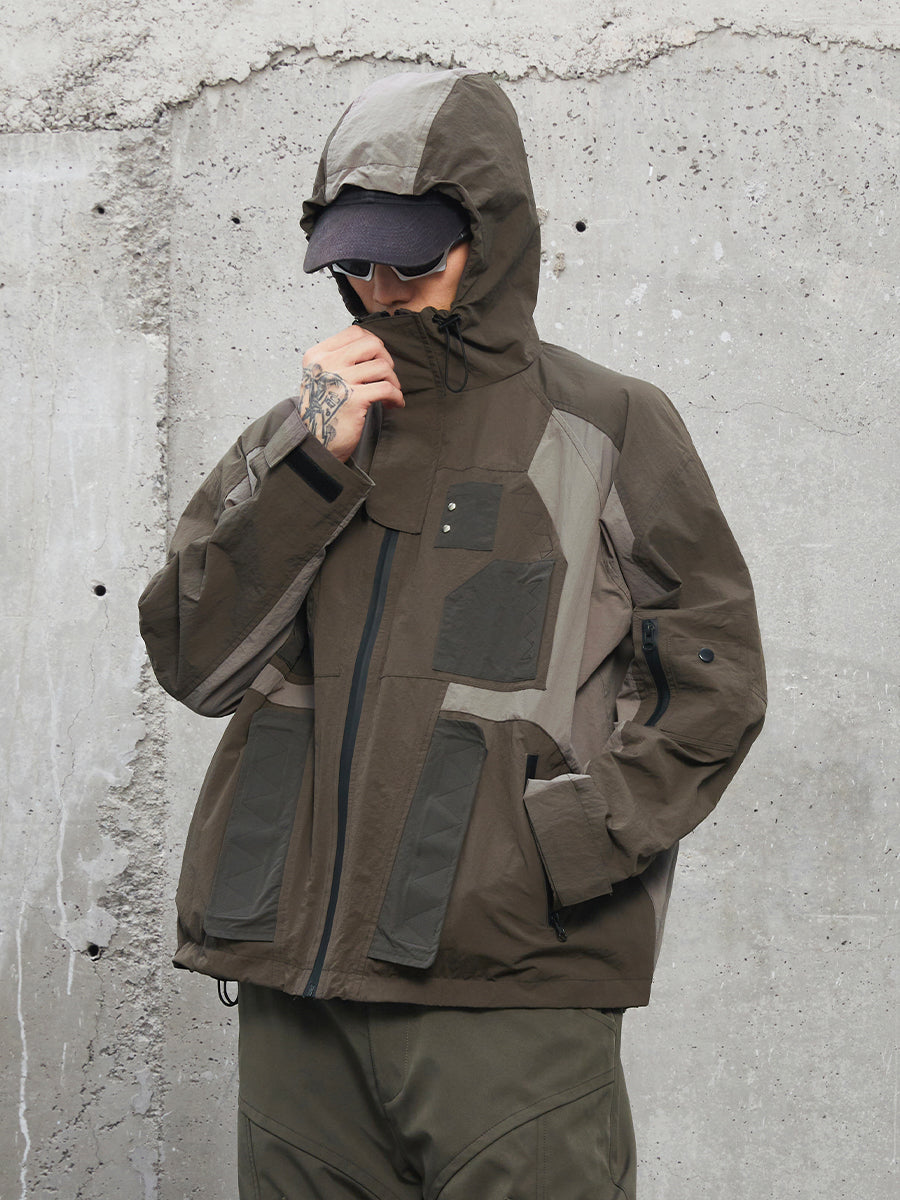 F2CE Multi Pocket Deconstruction Punching Jacket