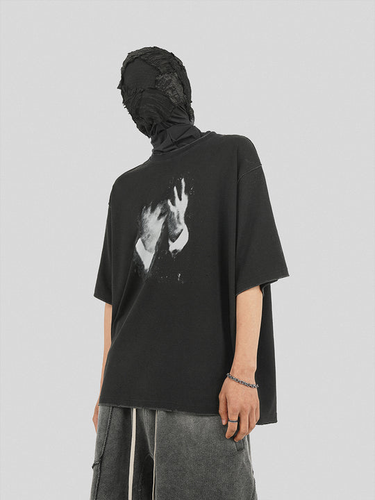 UNDERWATER Destruction Punk Print Tee