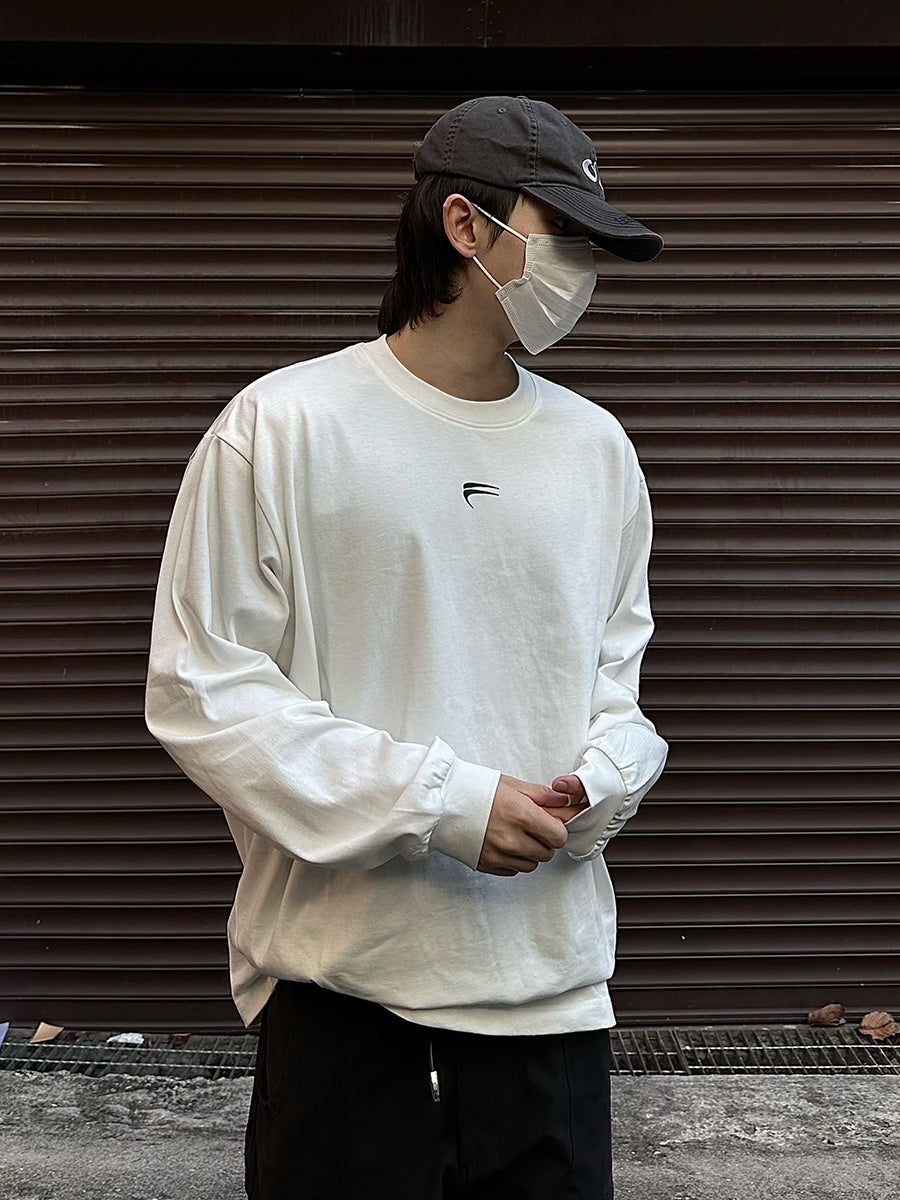 F2CE Small Logo Printing Long Sleeved Tee