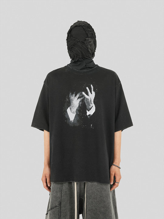 UNDERWATER Destruction Punk Print Tee