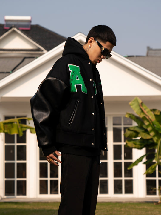 DONCARE A Few Good Kids AFGK 3D Logo Varsity Jacket
