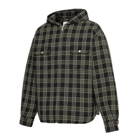 F2CE Plaid Hooded Jacket