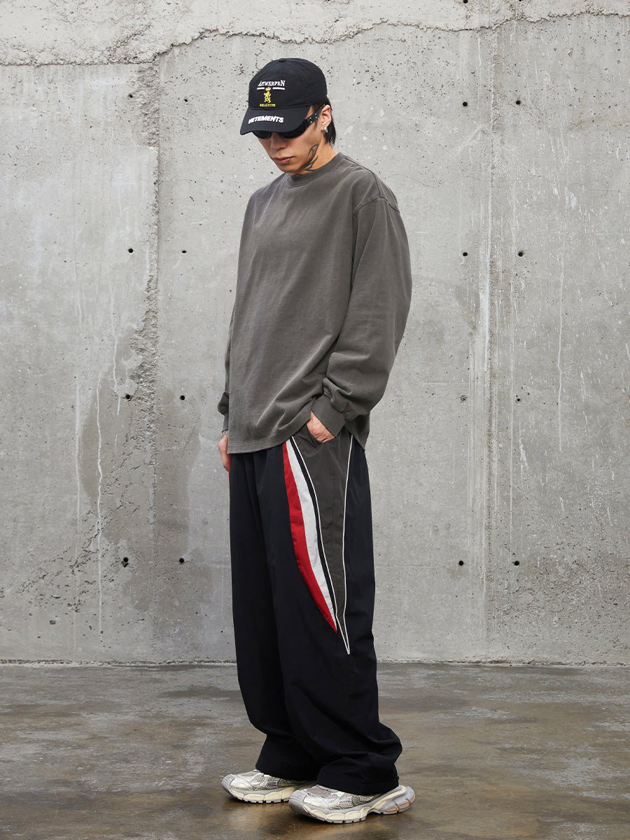 F2CE Contrasting Color Sports Pants