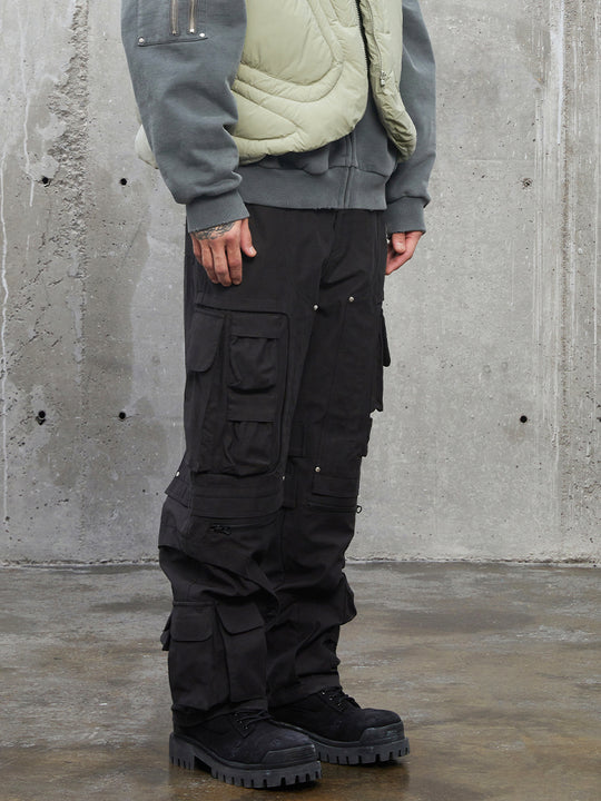 F2CE Double Nylon Multi Pockets Work Pants