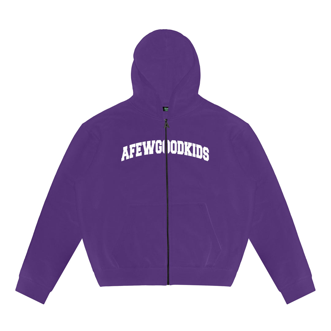 AFGK 3D Logo Zip Hoodie | Face 3 Face