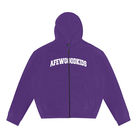 AFGK 3D Logo Zip Hoodie | Face 3 Face