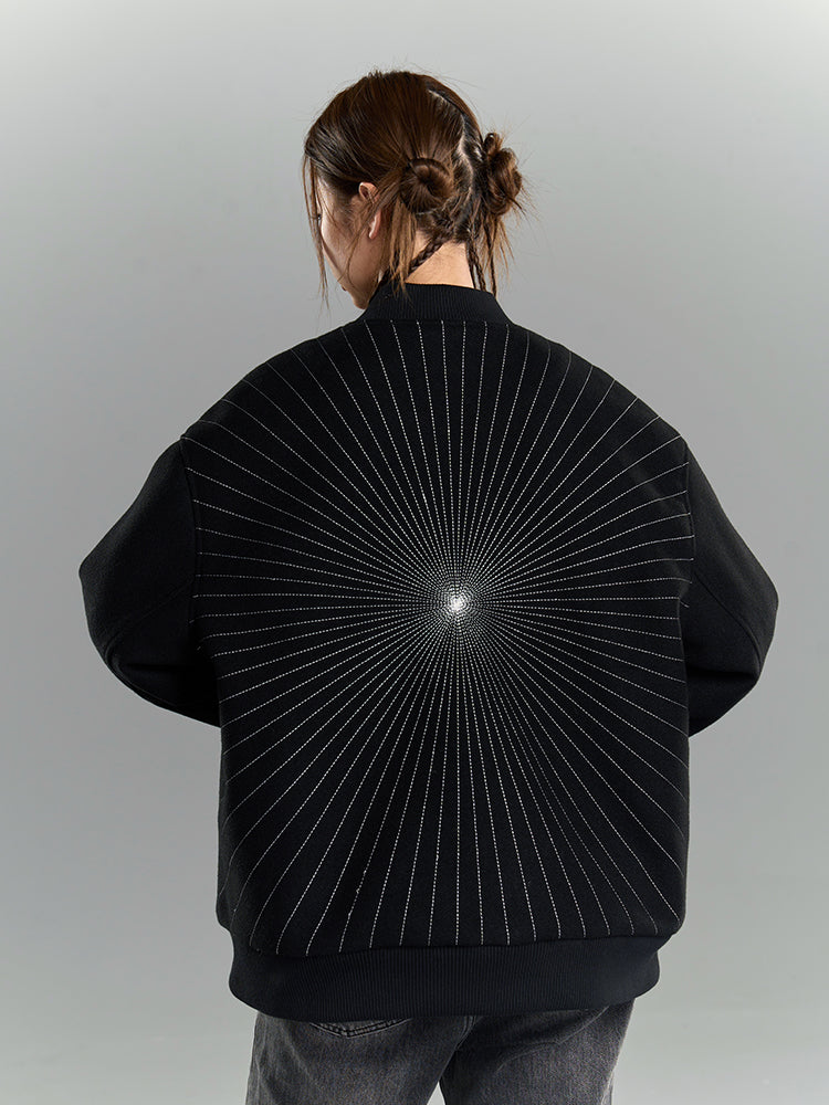 YADcrew Radiation Baseball Jacket