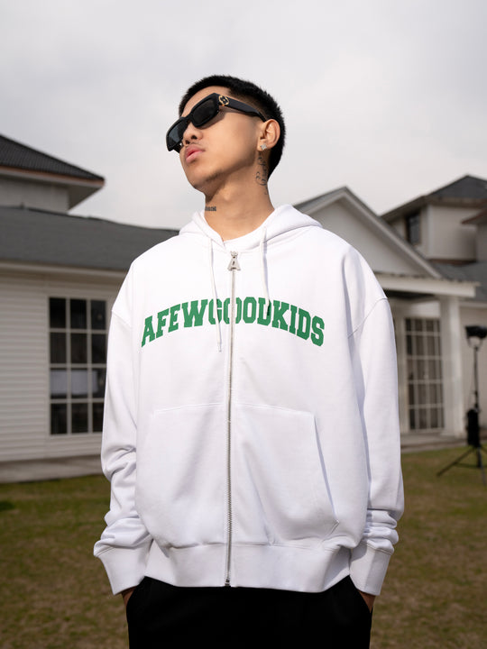 AFGK 3D Logo Zip Hoodie | Face 3 Face