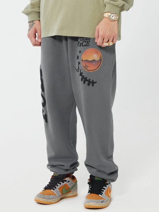 F2CE Foam Print Sweatpants | Face 3 Face