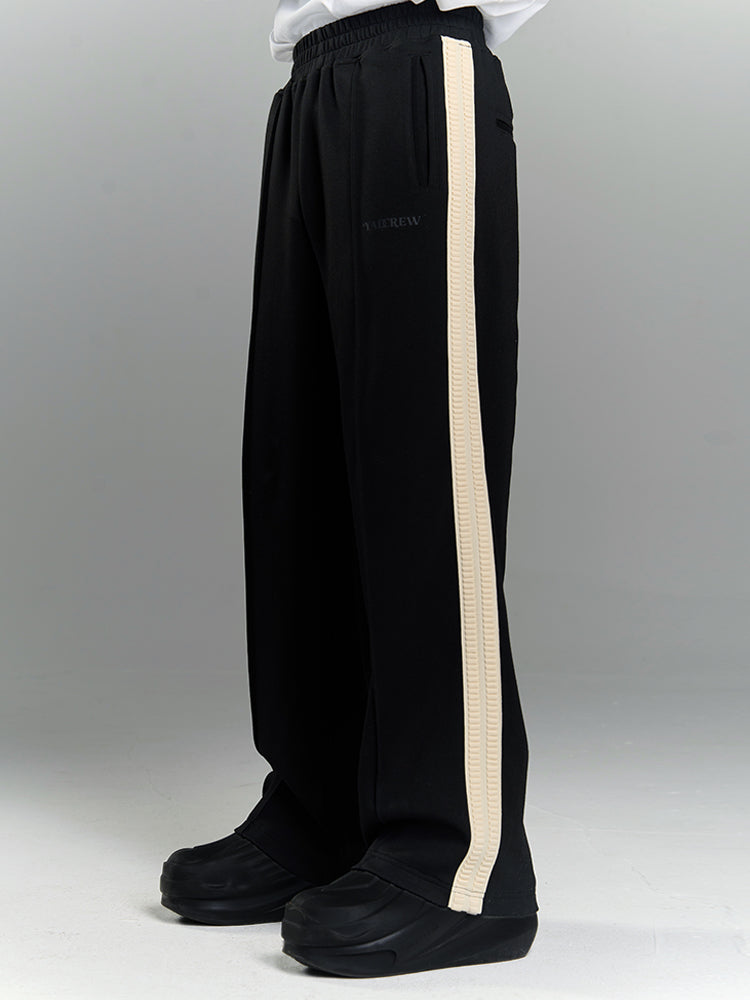 YADcrew Webbing Striped Sport Pants