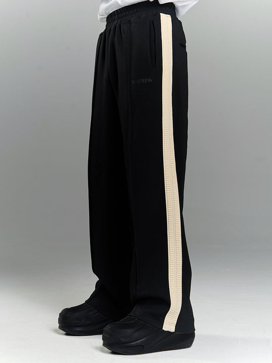 YADcrew Webbing Striped Sport Pants