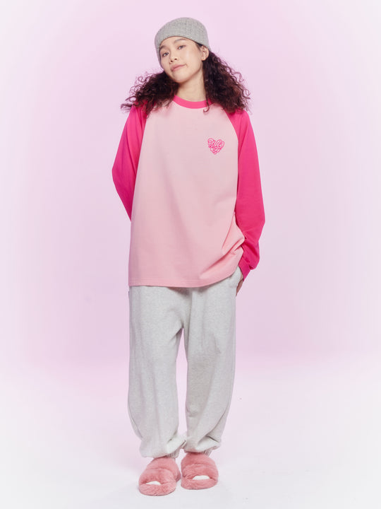 Wassup House Love Heart Logo Long Sleeved Tee