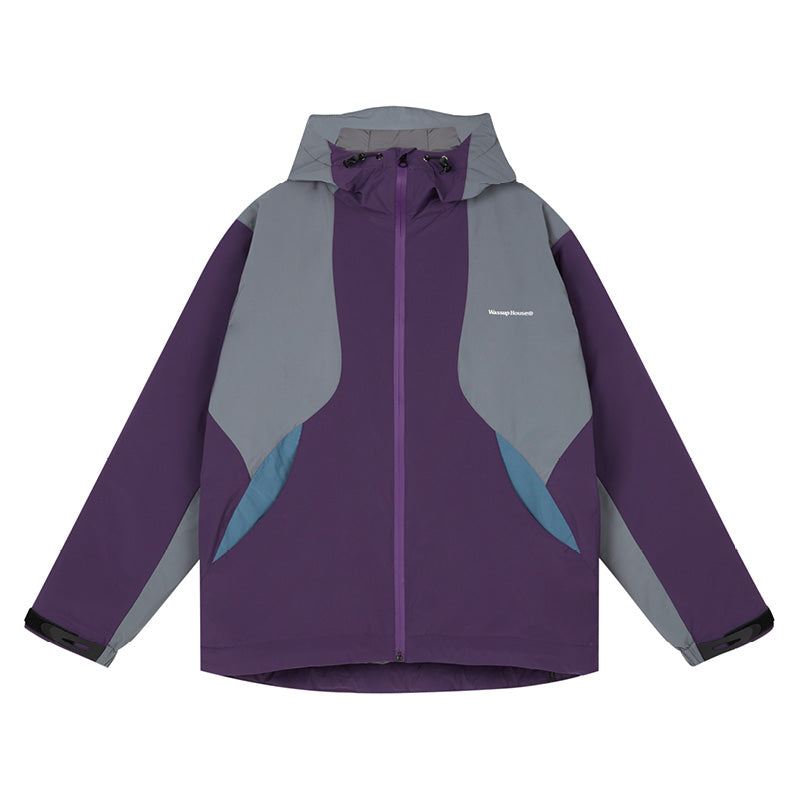 Wassup House Color Blocking Waterproof Down Jacket