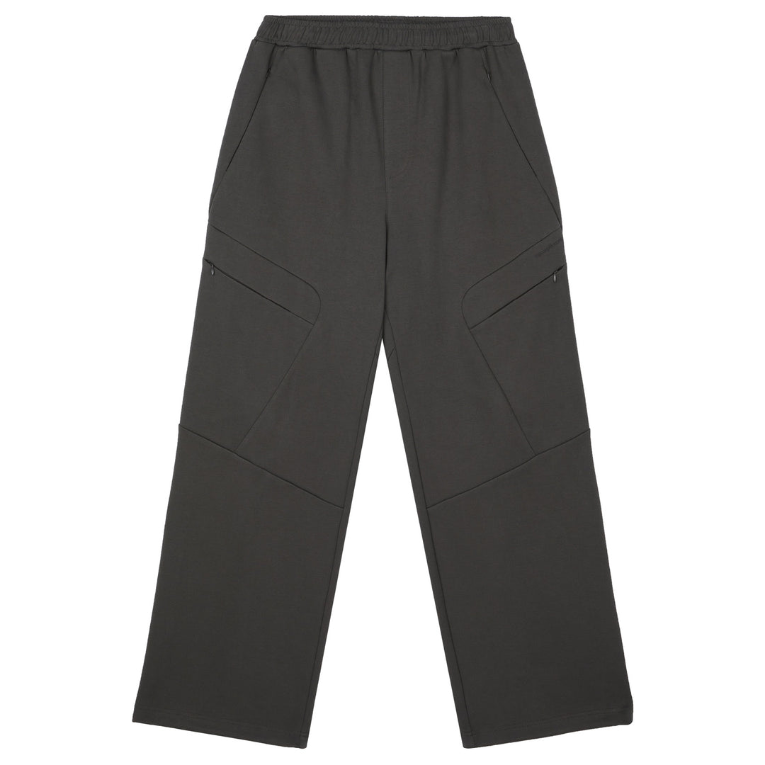 Wassup House Patchwork Deconstructed Zipper Sweat Pants