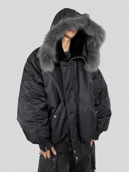 UNDERWATER  N-2B Waterproof Nylon Bomber Jacket