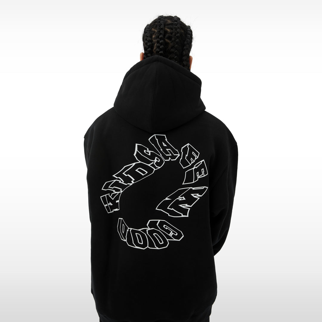 AFGK modern font LOGO Hoodie | Face 3 Face