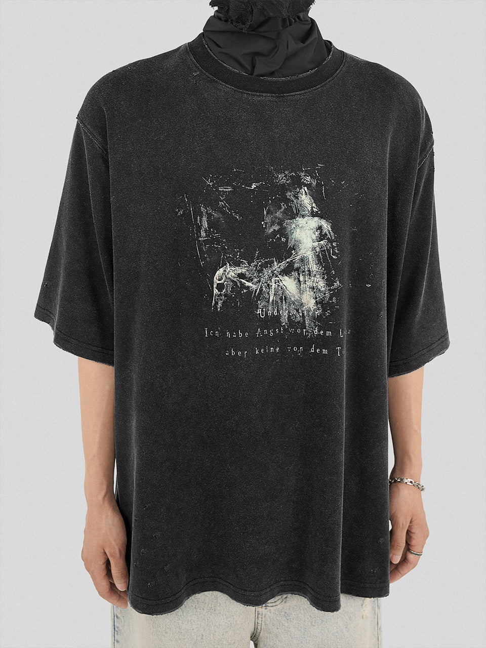 UNDERWATER Destruction Undead Knight Printed Tee