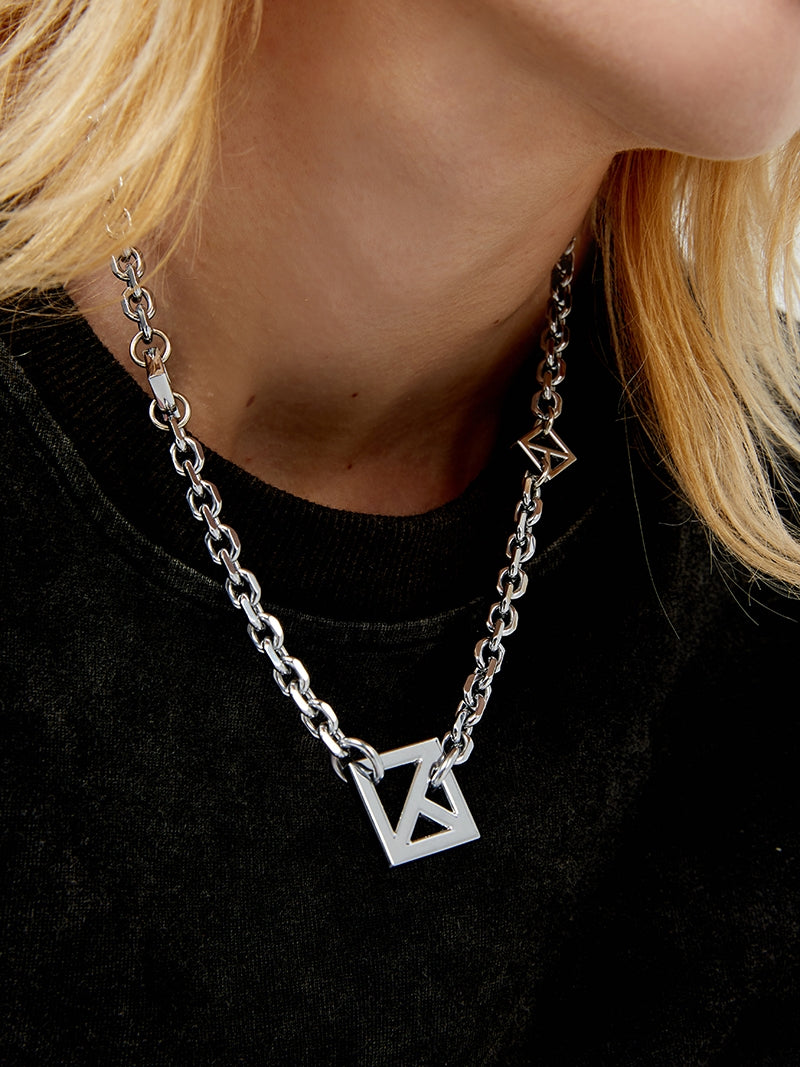 NboStore LOGO Chain Necklace | Face 3 Face