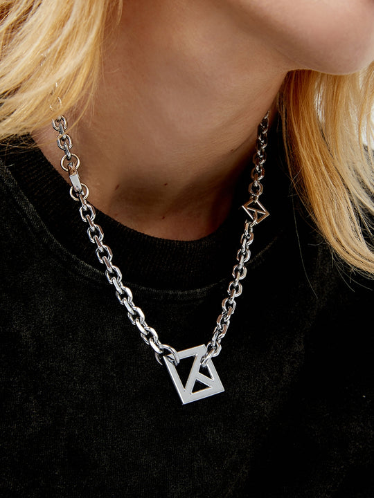 NboStore LOGO Chain Necklace | Face 3 Face