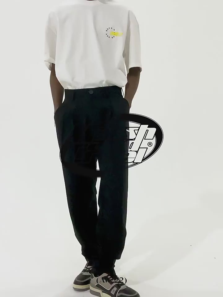 Harsh and Cruel Deconstructed Draped Trousers