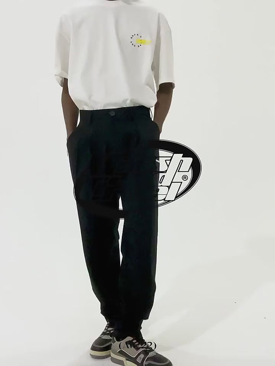 Harsh and Cruel Deconstructed Draped Trousers